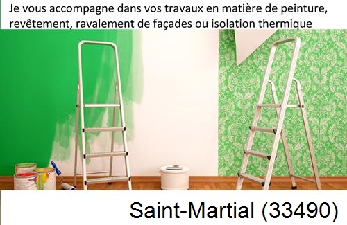 Peintre sols à Saint-Martial-33490